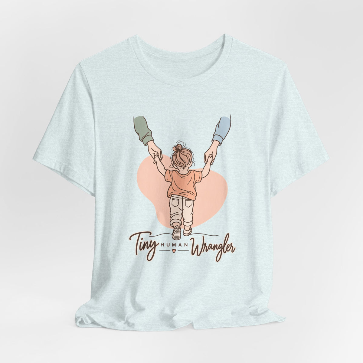 Tiny Human Wrangler Funny Parent T-Shirt