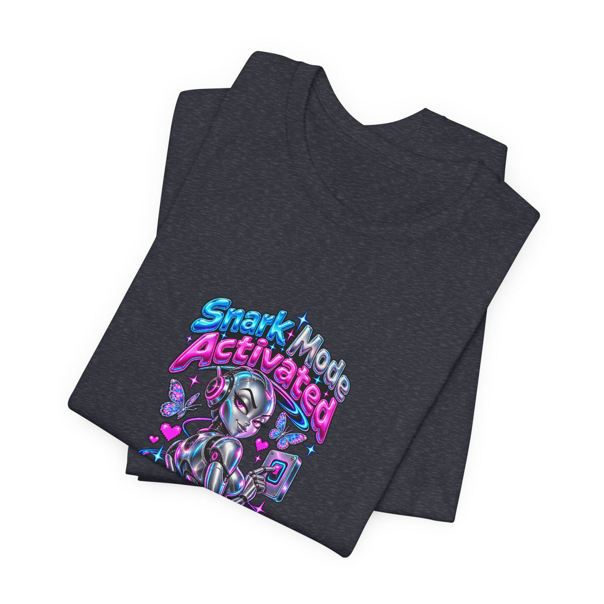 Snark Mode Activated Funny Sarcastic Y2K T-Shirt