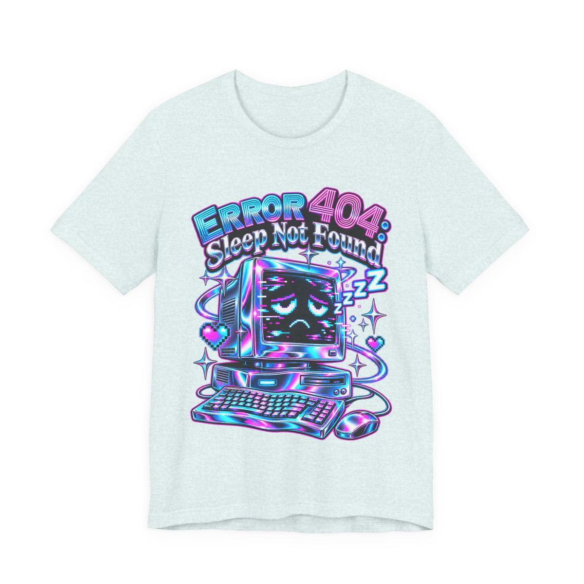 Error 404: Sleep Not Found Funny Programmer T-Shirt