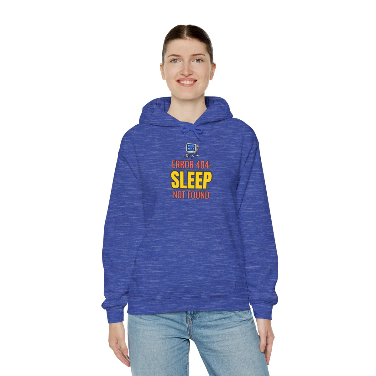 Error 404: Sleep Not Found Funny Programmer Hoodie