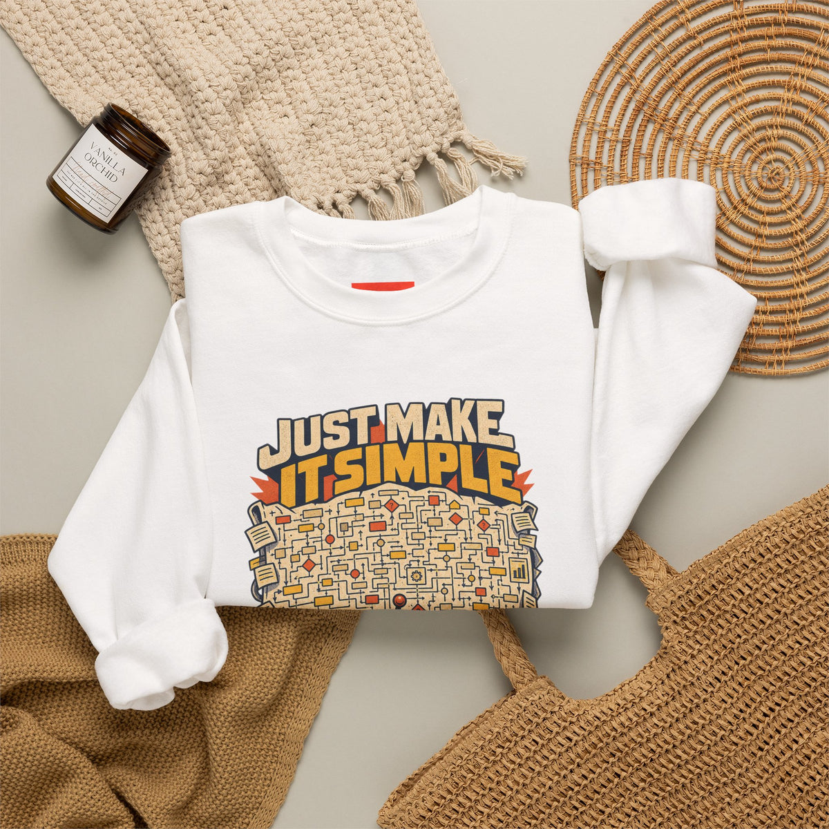 Please Hold While I Overthink Funny Programmer Sweatshirt