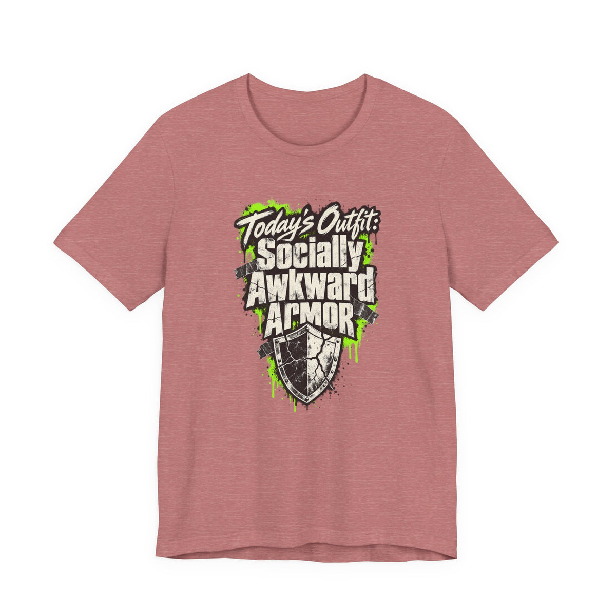 Today’s Outfit: Socially Awkward Armor Funny Introvert T-Shirt