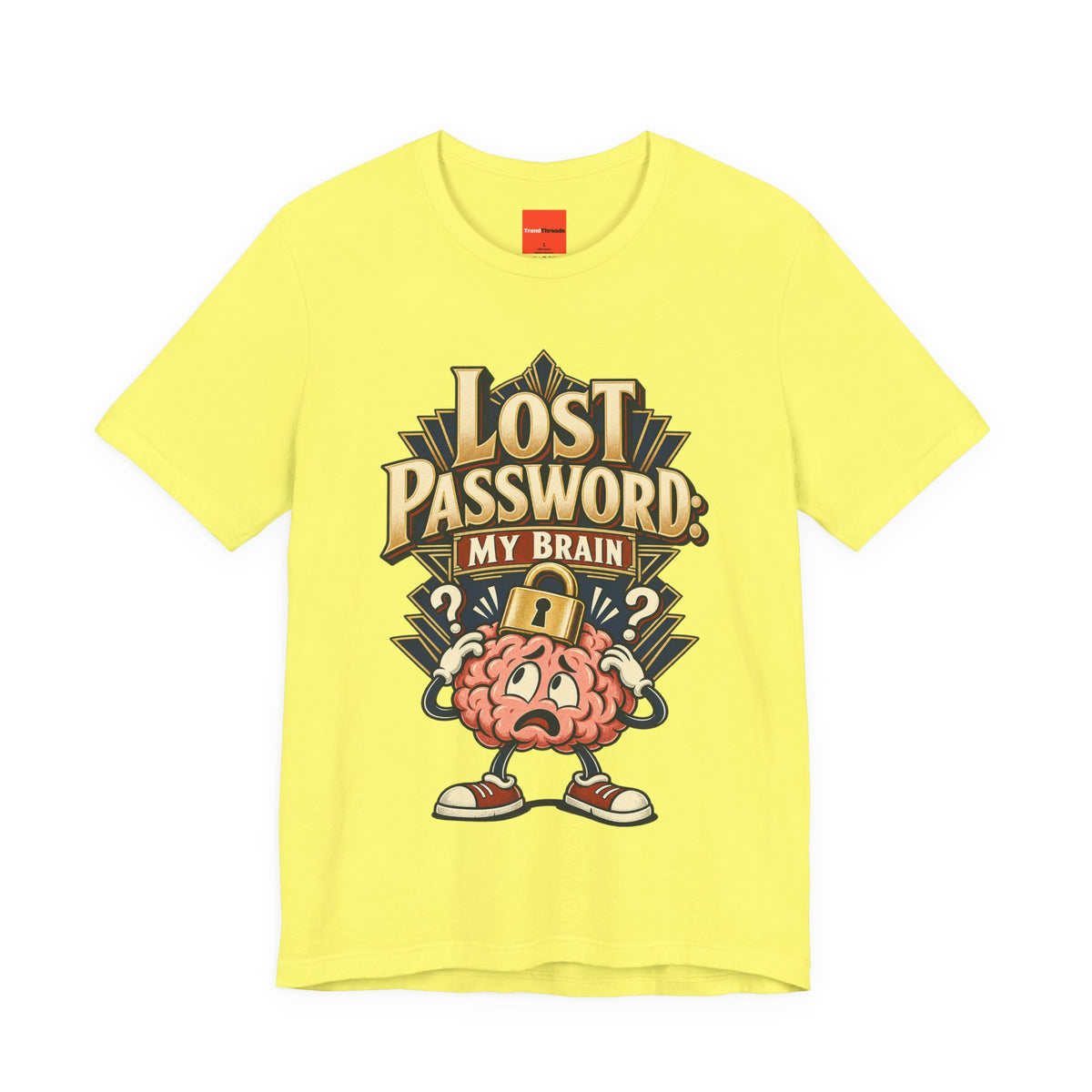 Lost Password: My Brain Funny IT T-Shirt