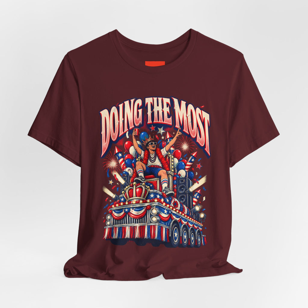DOING THE MOST Funny Retro Vintage T-Shirt