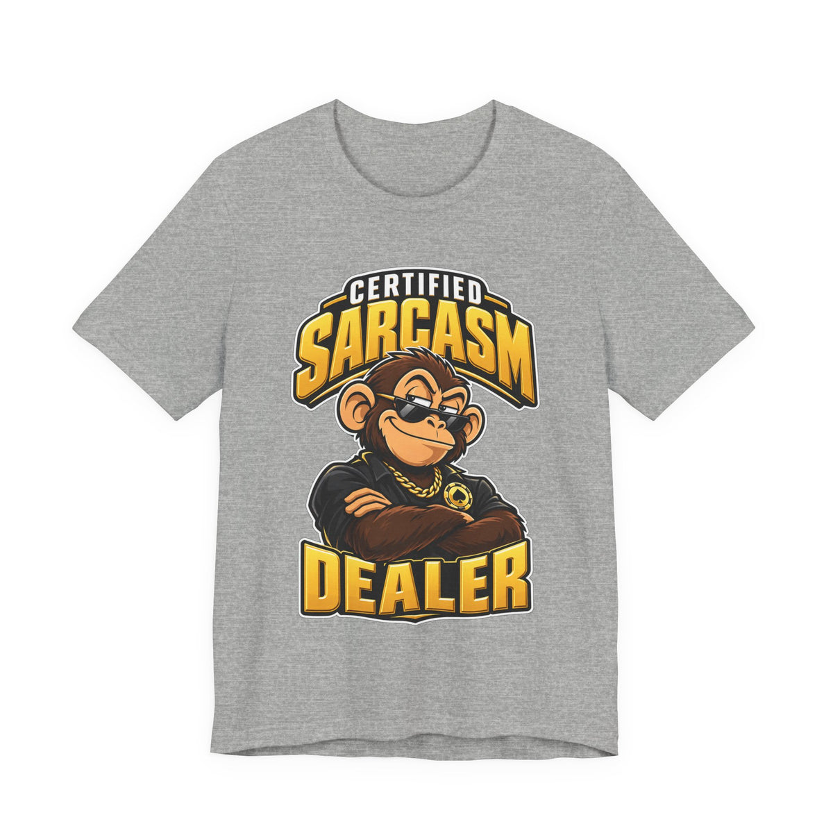 Certified Sarcasm Dealer Funny Sarcastic Humor T-Shirt