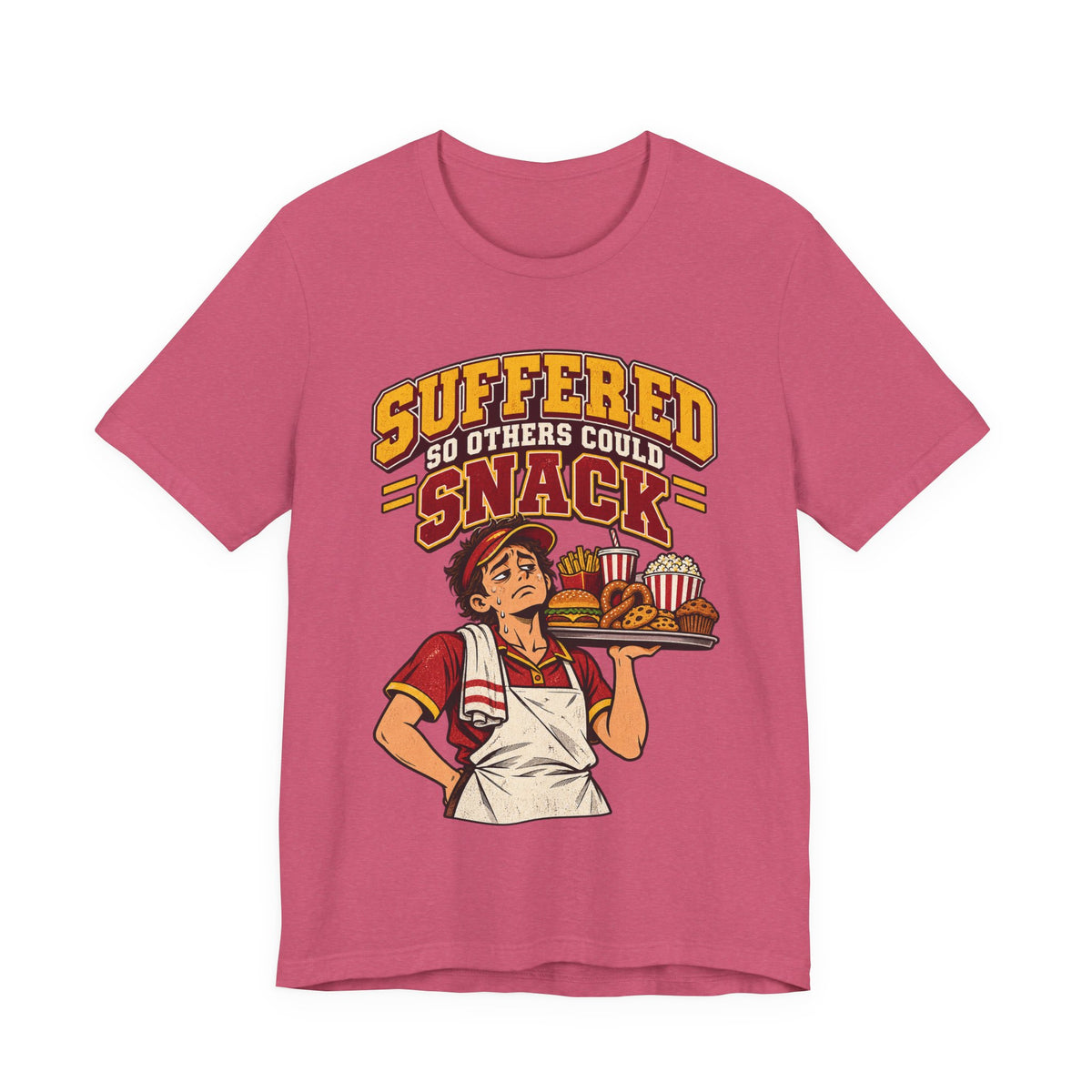 Suffered So Others Could Snack Funny Food Service T-Shirt