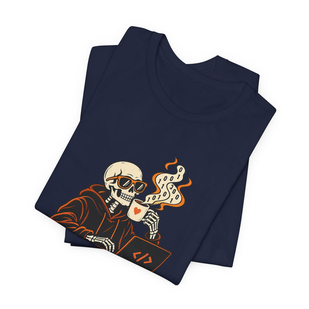 I Turn Coffee Into Code Funny Programmer T-Shirt