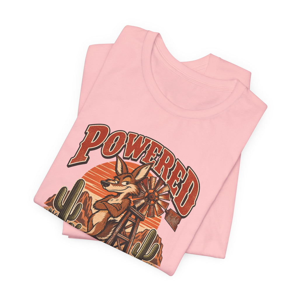 Powered By Passive Aggression Funny Western Ranch T-Shirt