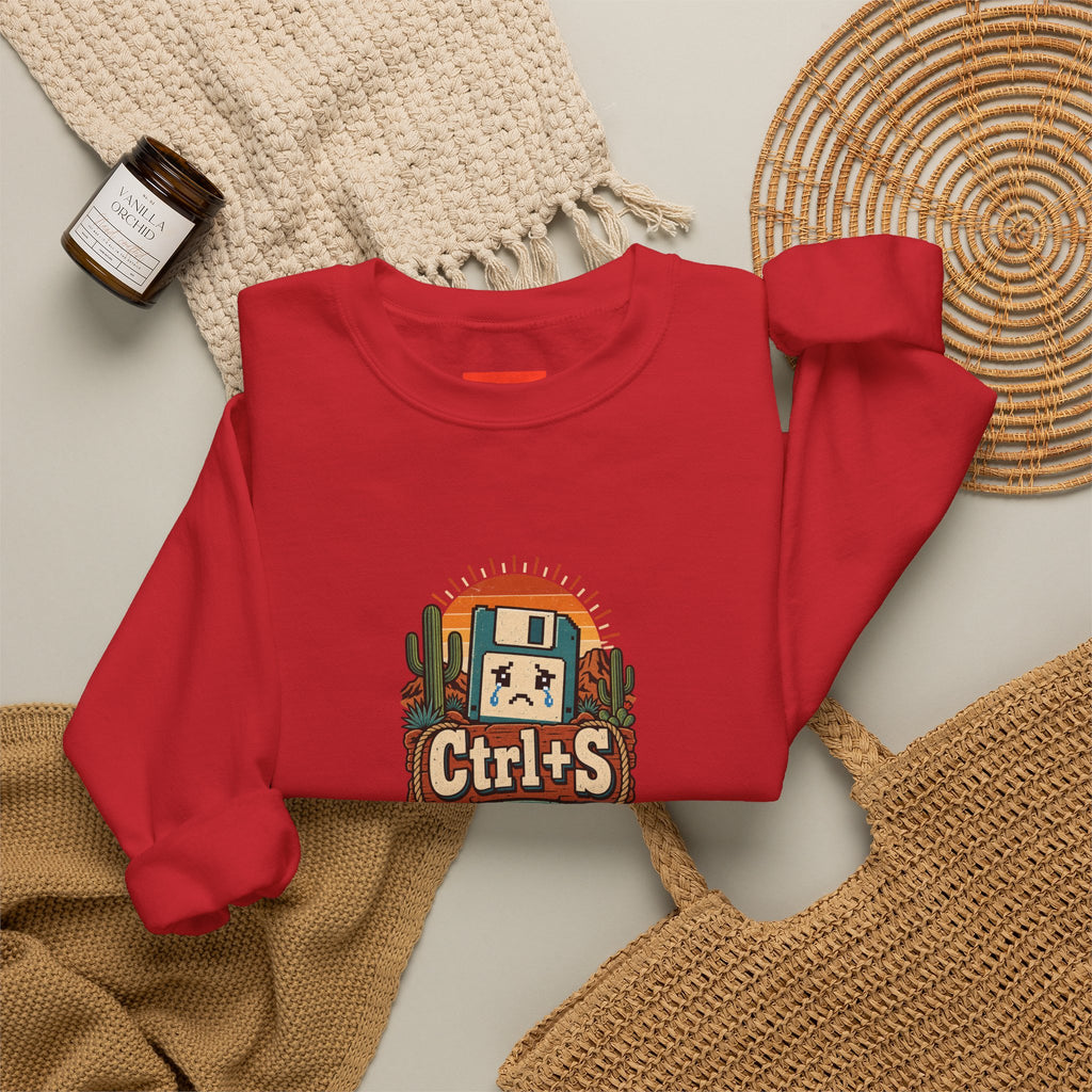 Ctrl+S Or Cry Trying Funny Programmer Sweatshirt