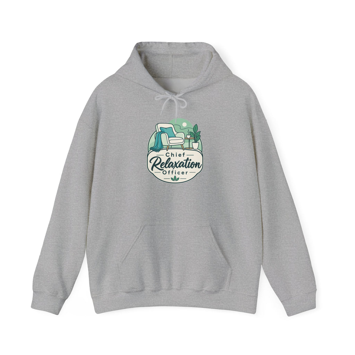 Chief Relaxation Officer Funny Office Hoodie