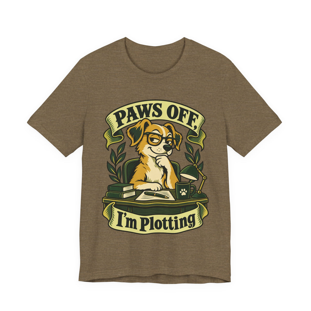 Paws Off, I’m Plotting Funny Pet Humor T-Shirt