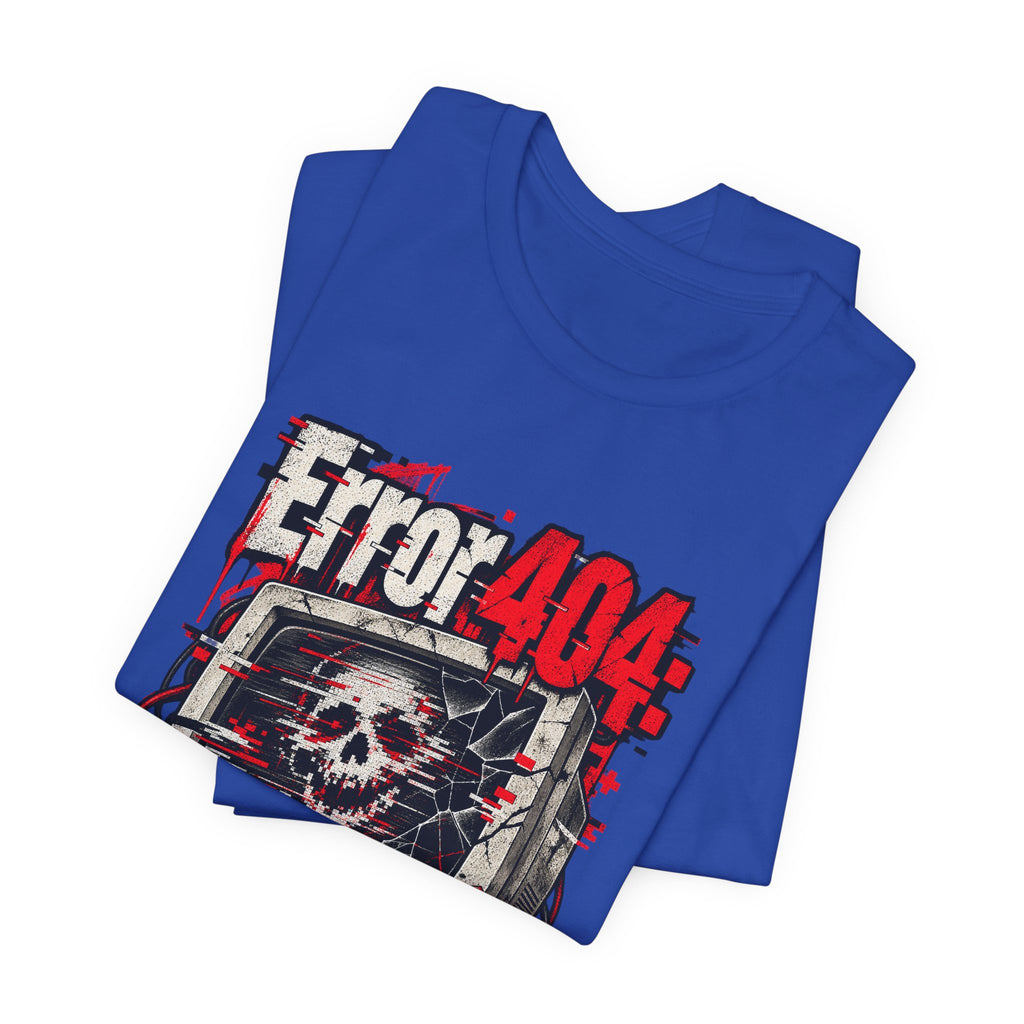 Error 404: Sanity Not Found Funny Tech T-Shirt