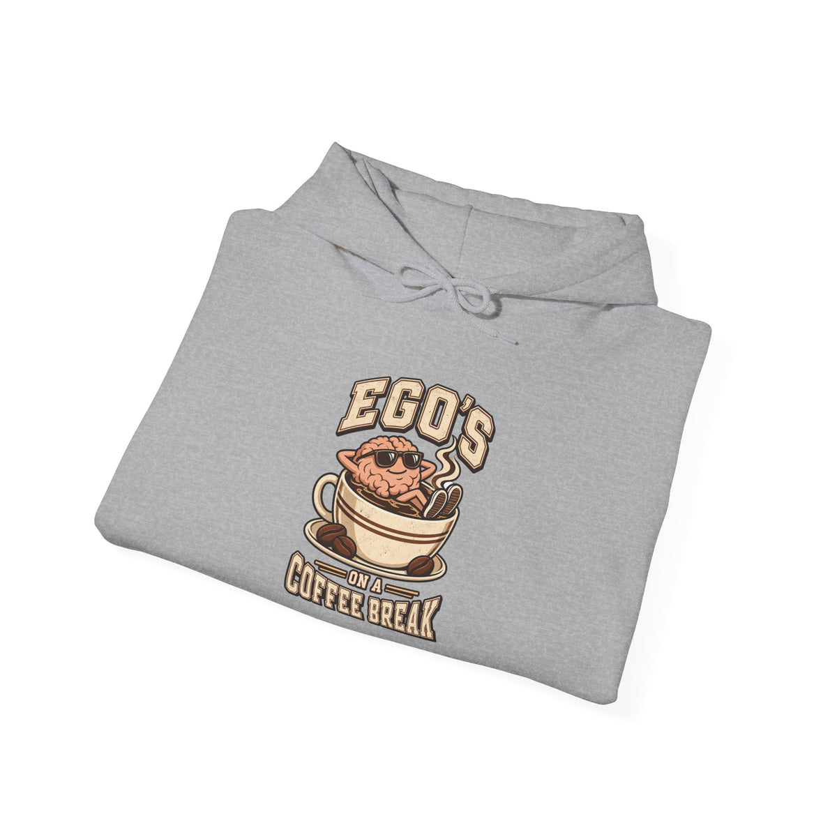 Ego's on a Coffee Break Funny Coffee Hoodie