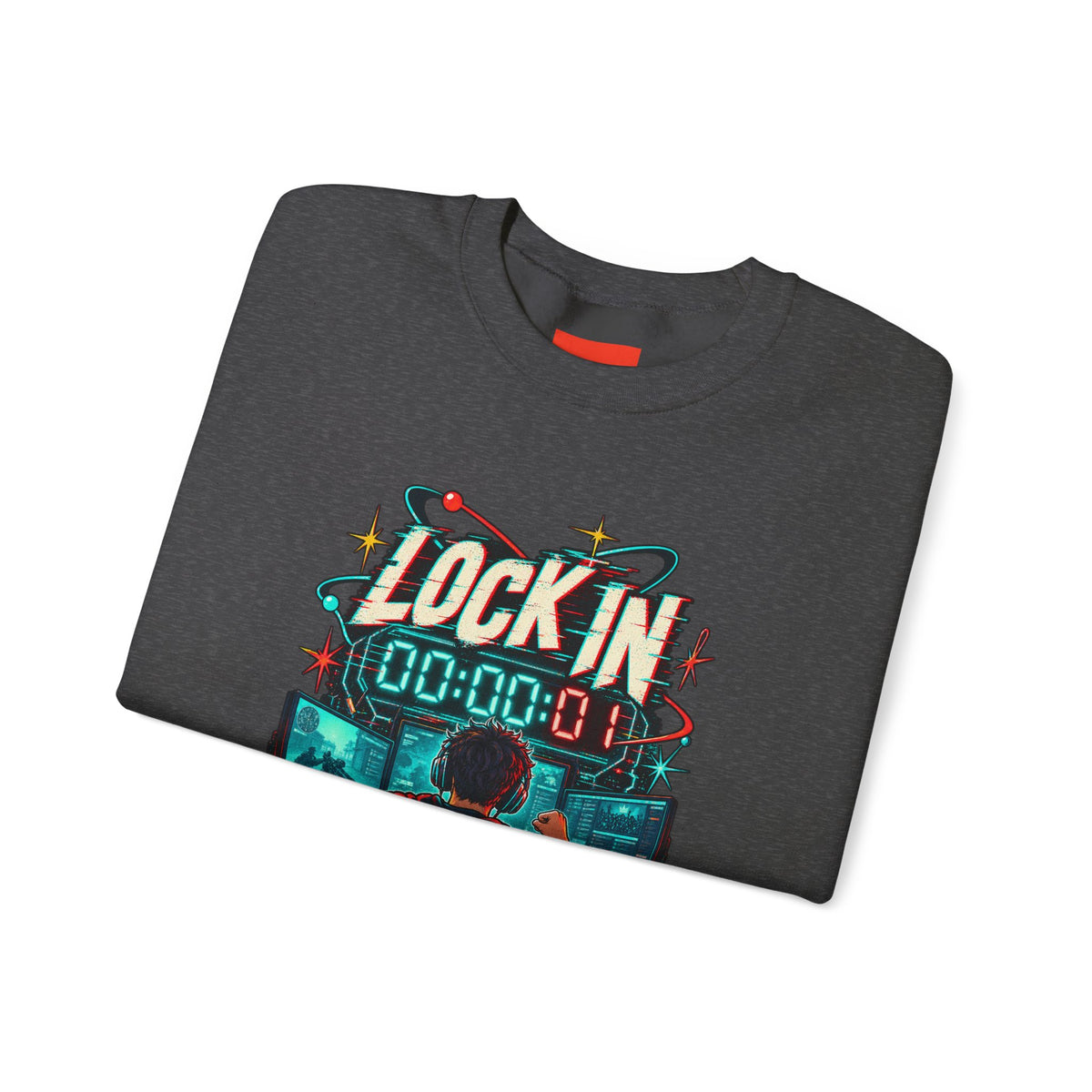 LOCK IN Funny Y2K Style General Sweatshirt