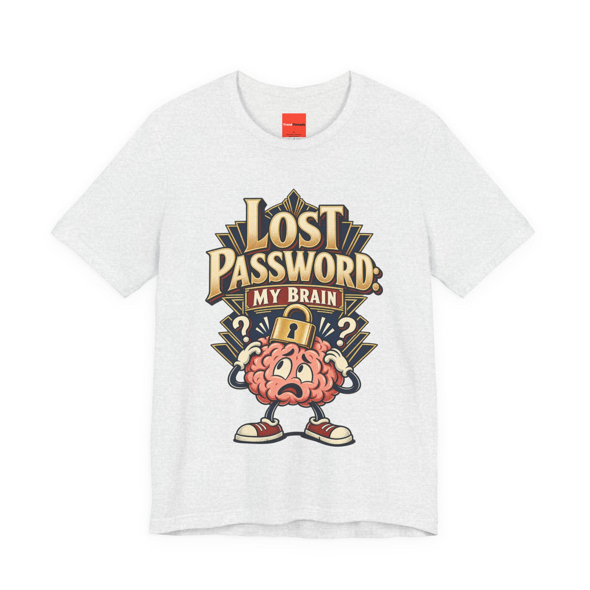 Lost Password: My Brain Funny IT T-Shirt