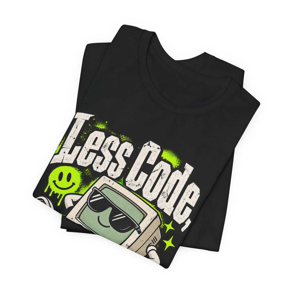 Less Code, More Chill Funny Programmer T-Shirt