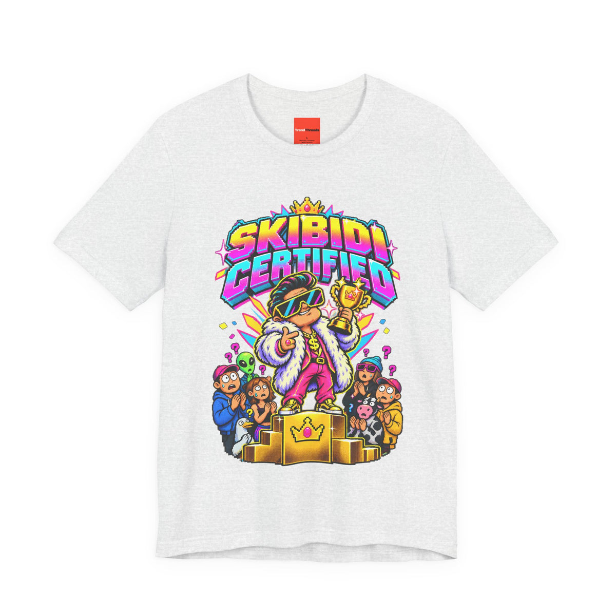 SKIBIDI CERTIFIED Funny Y2K T-Shirt