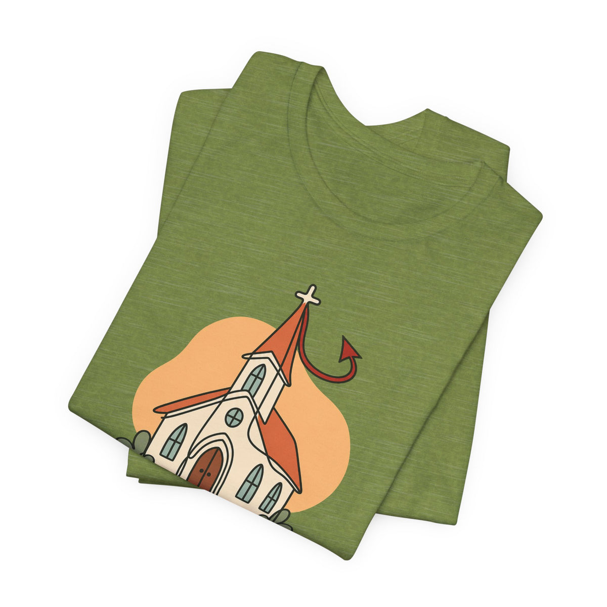 Today’s Schedule: Hell No Funny Christian Humor T-Shirt