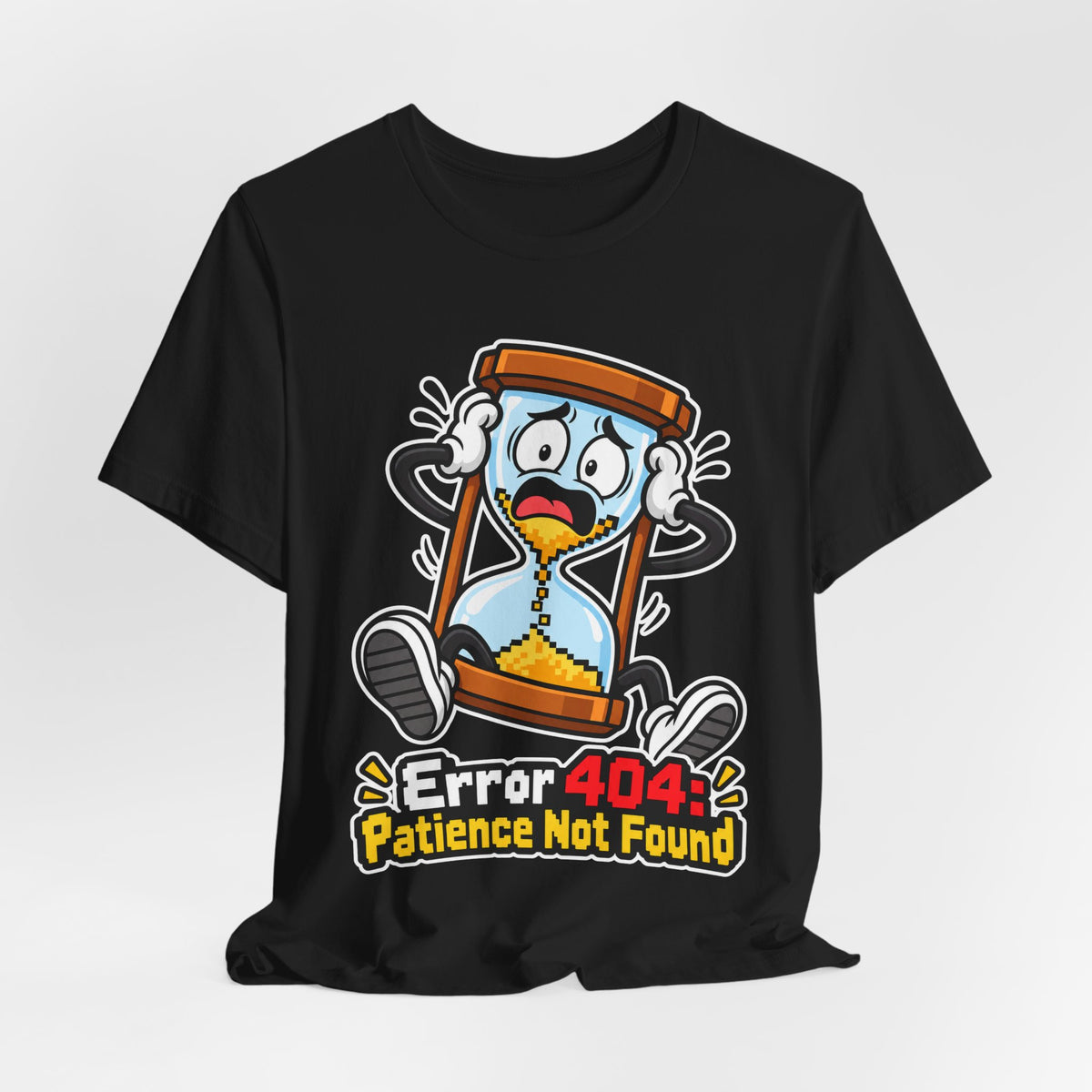 Error 404: Patience Not Found Funny Tech T-Shirt