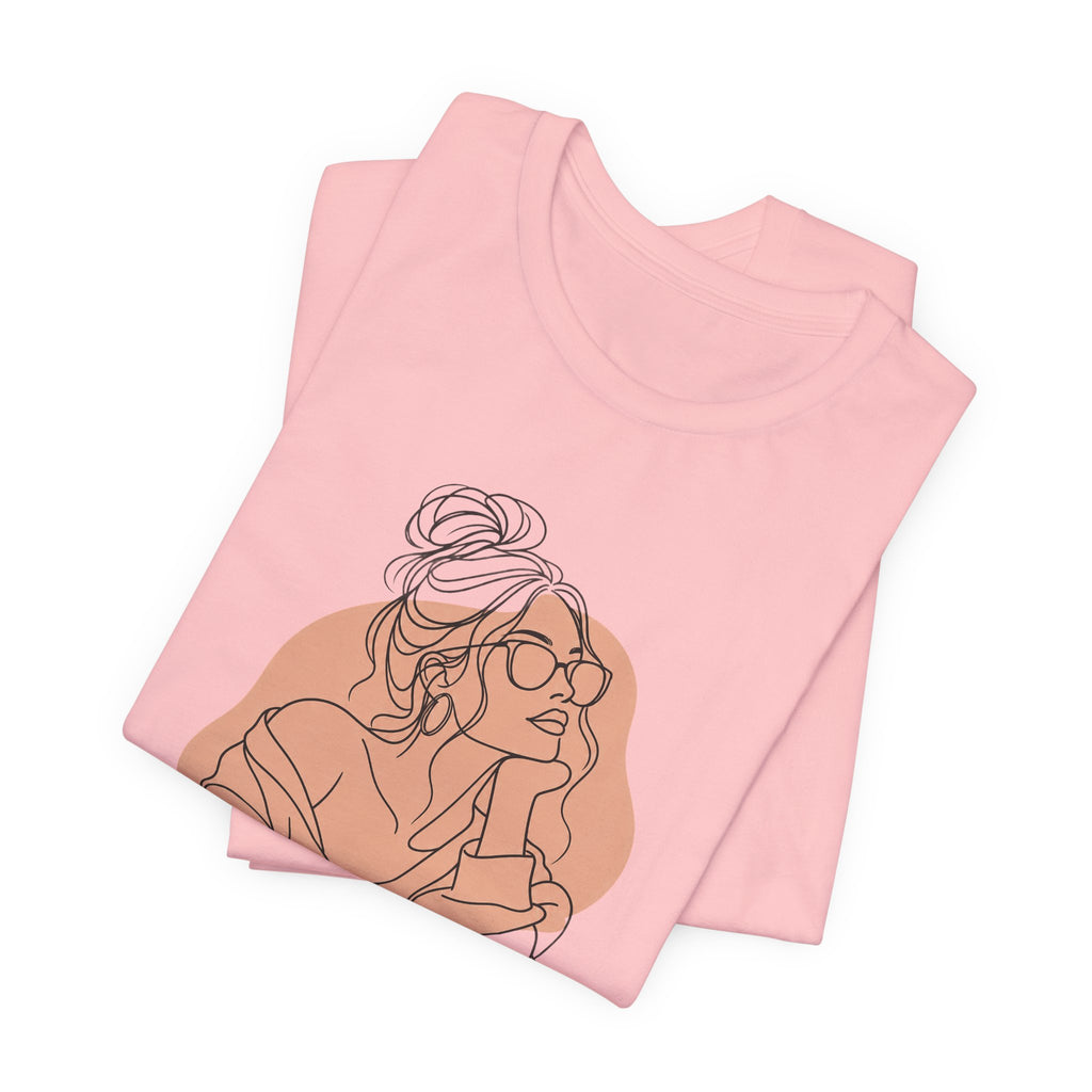Low Effort, High Style Funny Minimalist T-Shirt
