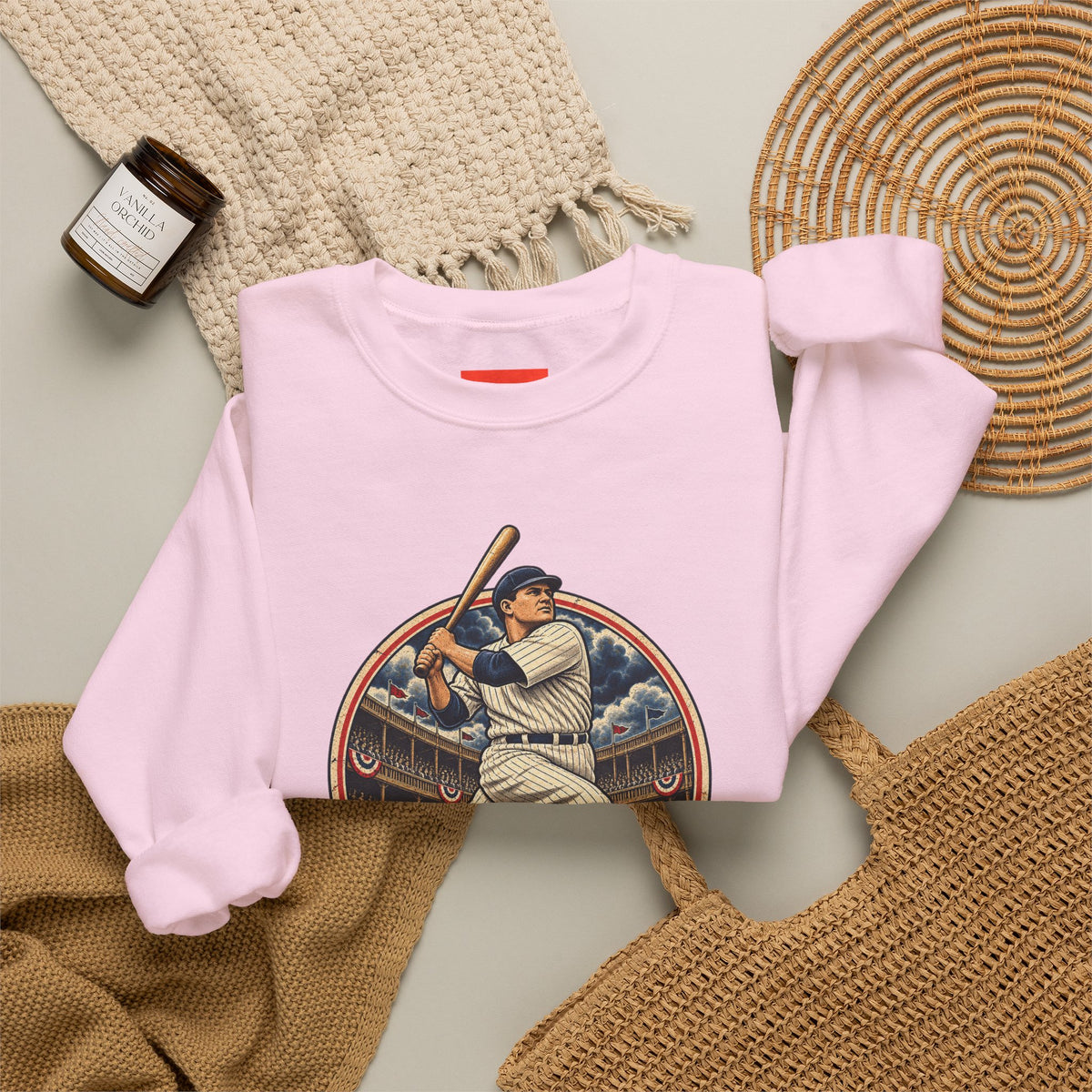 Legendary Swings, Zero Followers Funny Baseball Sweatshirt