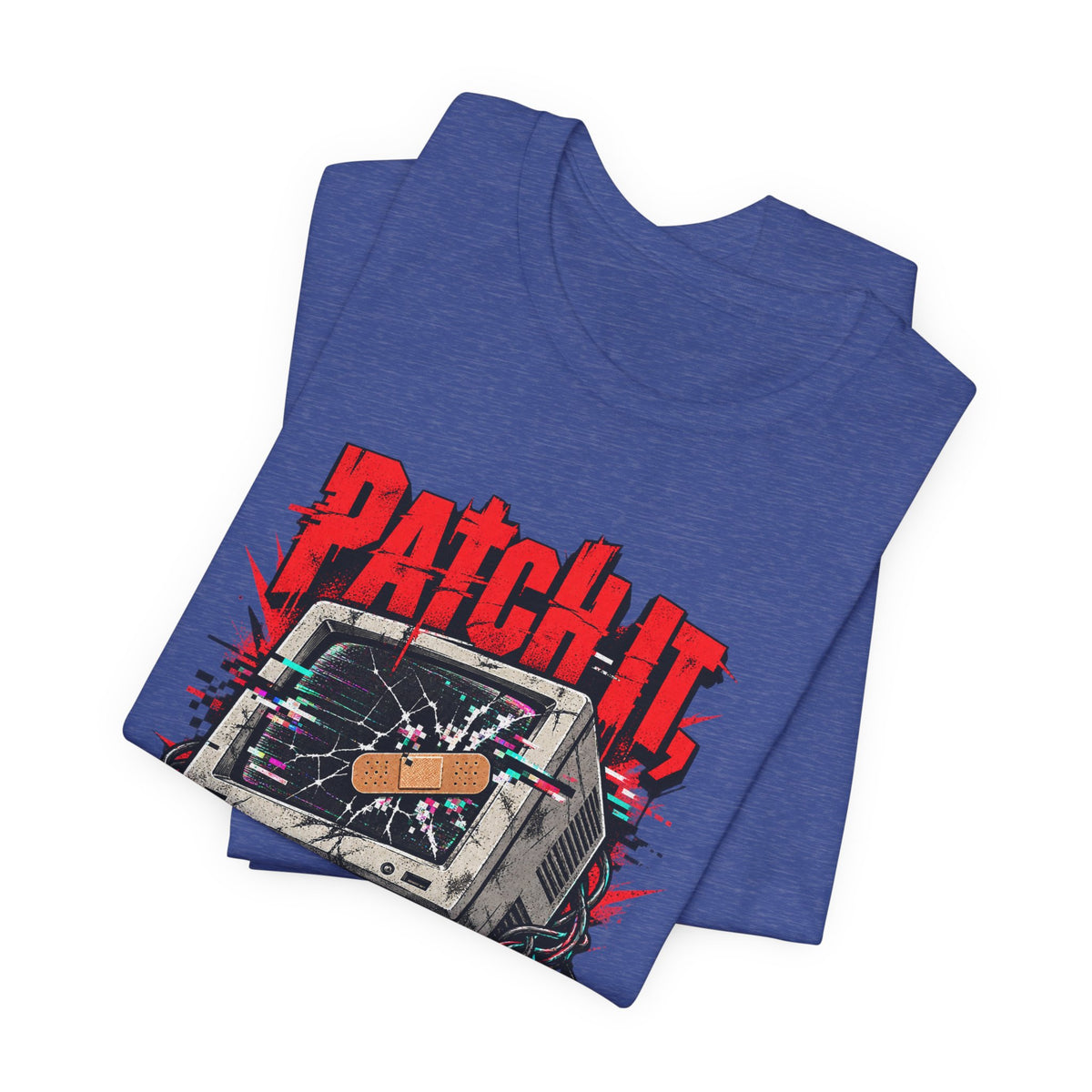Patch It, Learn It, Repeat Funny Programmer T-Shirt