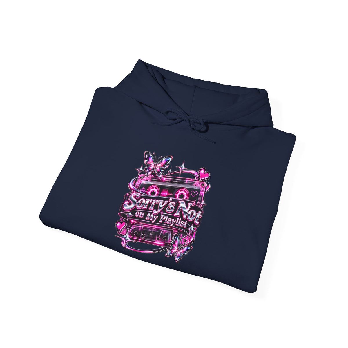 Sorry’s Not on My Playlist Funny Sarcastic Music Hoodie