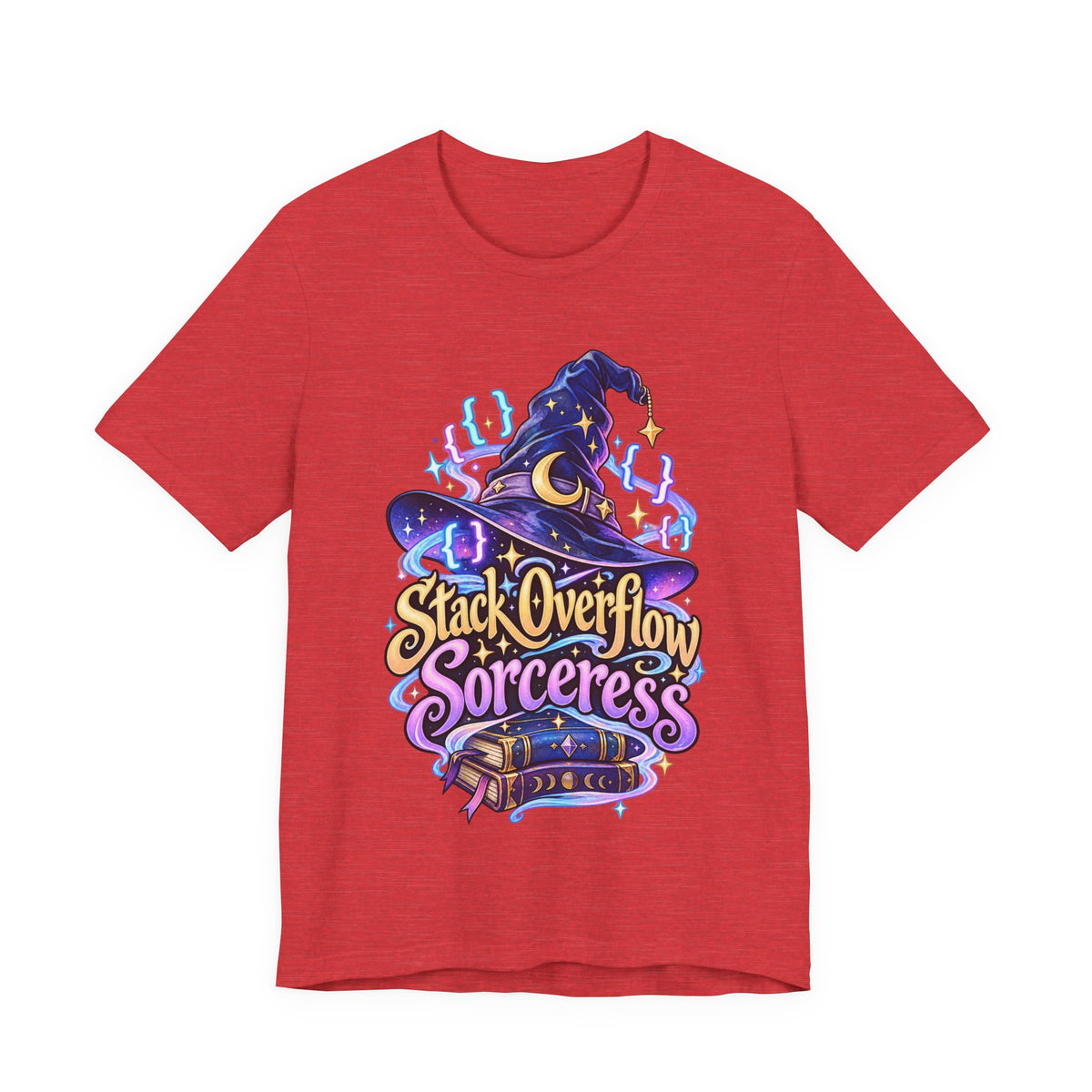 Stack Overflow Sorceress Funny Programmer T-Shirt