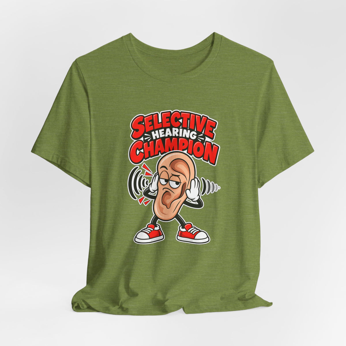 Selective Hearing Champion Funny Sarcastic T-Shirt
