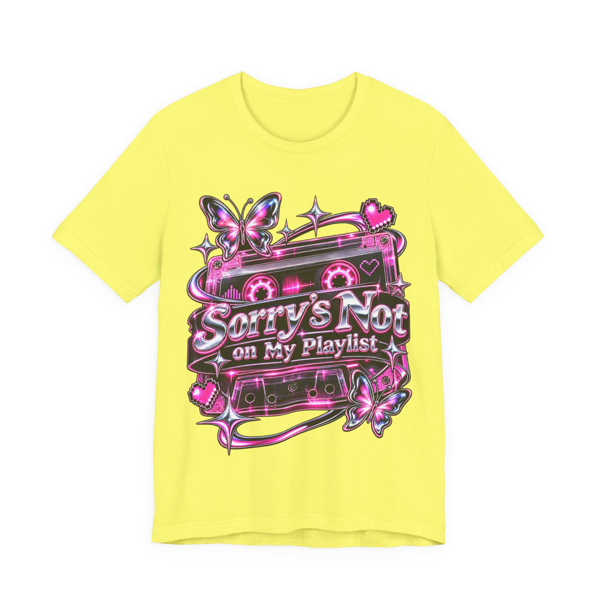 Sorry’s Not on My Playlist Funny Sarcastic Music T-Shirt