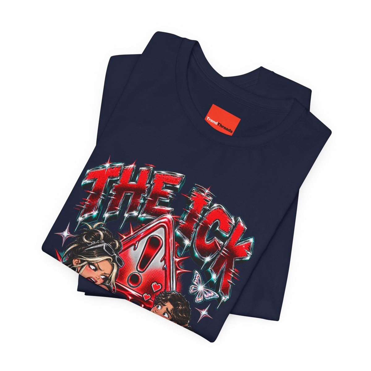 THE ICK Funny Y2K Graphic T-Shirt