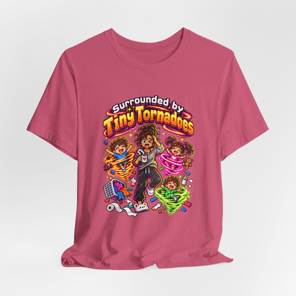 Surrounded by Tiny Tornadoes Funny Parent T-Shirt