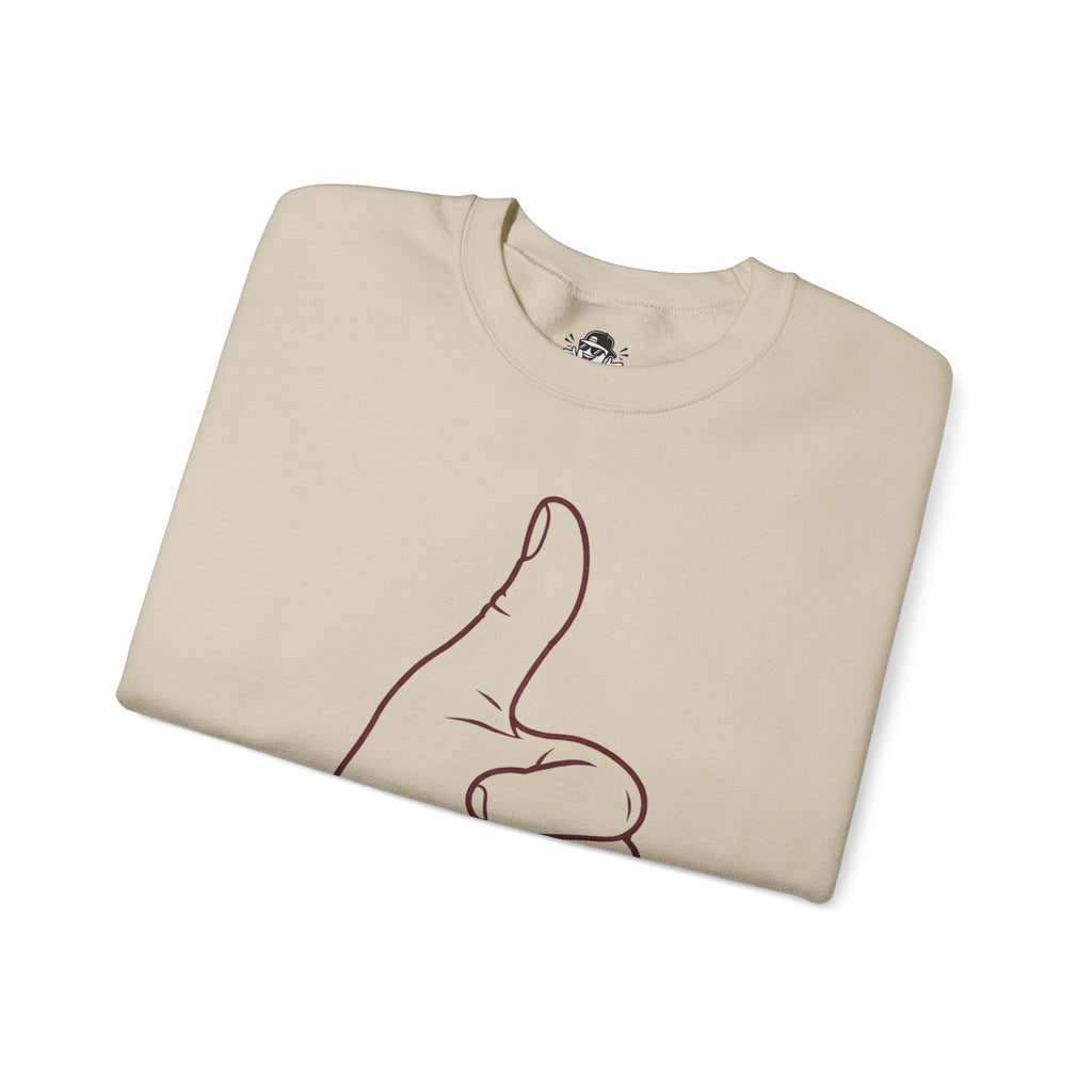 Thumbs Up Spirit Crewneck Sweatshirt