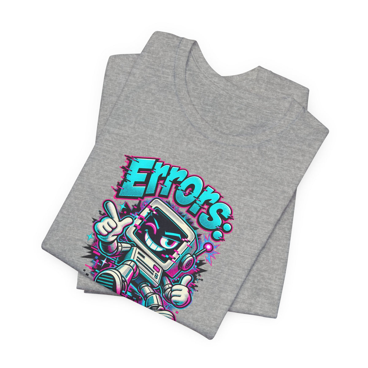 "Errors: The Bot’s Best Feature" Funny Programmer T-Shirt