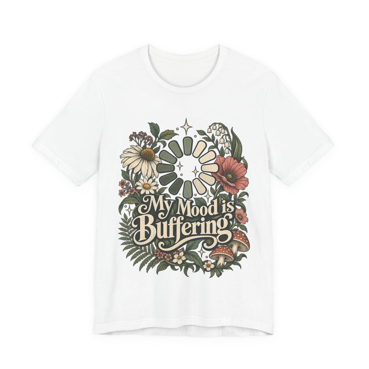 My Mood is Buffering Funny Tech T-Shirt