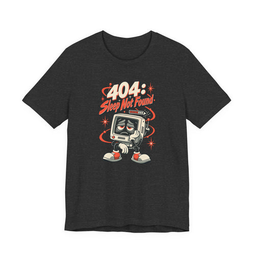 404: Sleep Not Found Funny Programmer T-Shirt