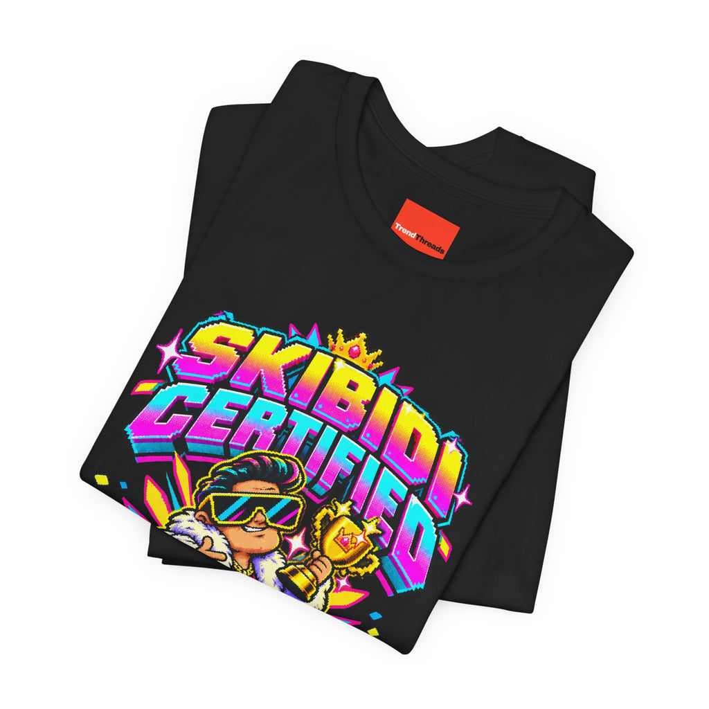 SKIBIDI CERTIFIED Funny Y2K T-Shirt