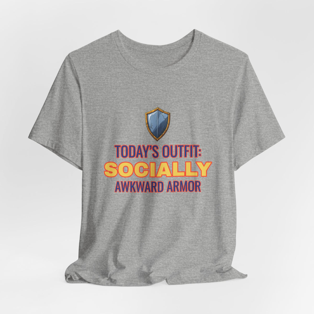 Today’s Outfit: Socially Awkward Armor Funny Introvert T-Shirt