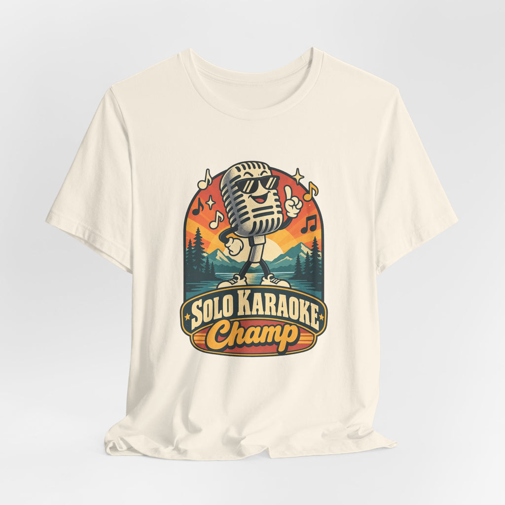 Solo Karaoke Champ Funny Karaoke T-Shirt
