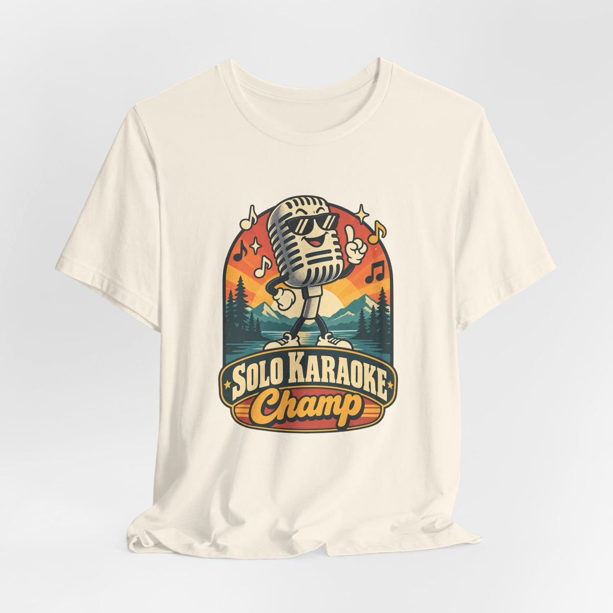 Solo Karaoke Champ Funny Karaoke T-Shirt