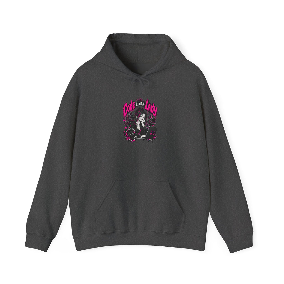 Code Like A Lady Funny Programmer Hoodie