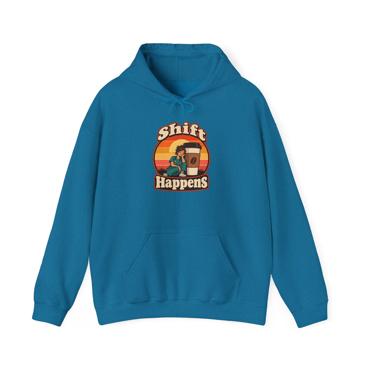 Shift Happens Funny Nurse Humor Hoodie