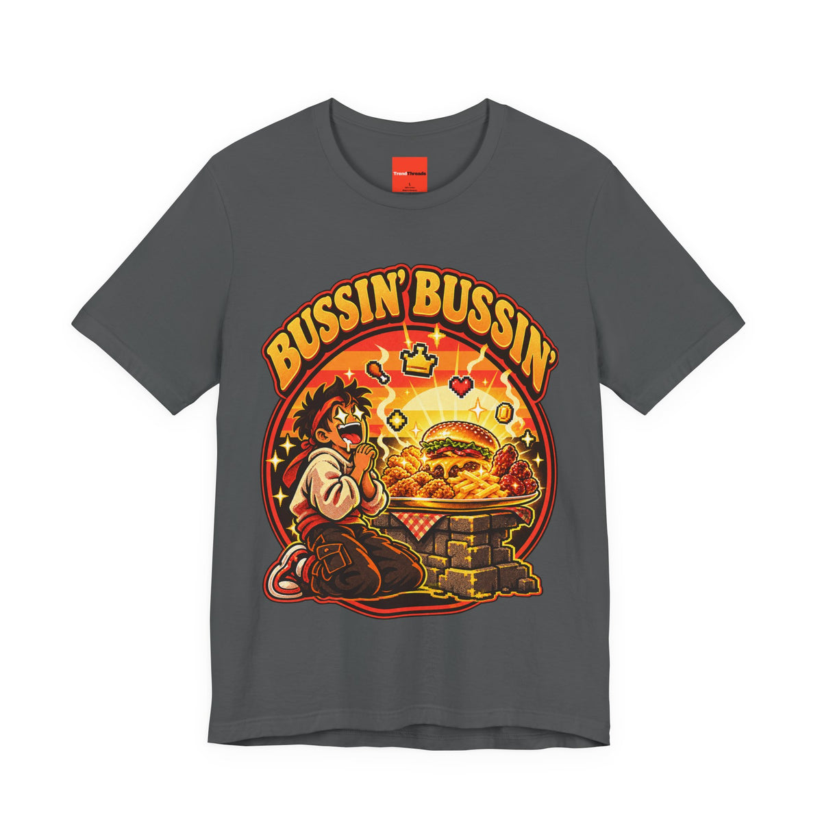 Bussin’ Bussin’ Funny Retro Vintage T-Shirt