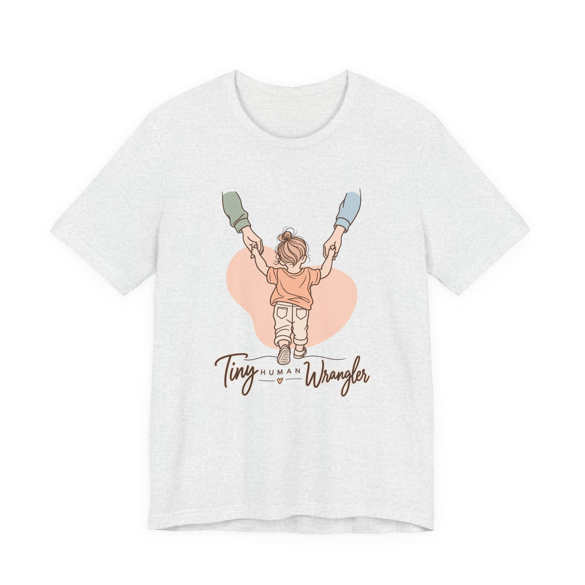 Tiny Human Wrangler Funny Parent T-Shirt