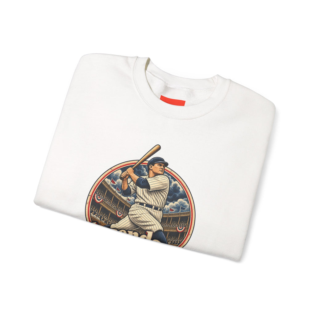 Legendary Swings, Zero Followers Funny Baseball Sweatshirt