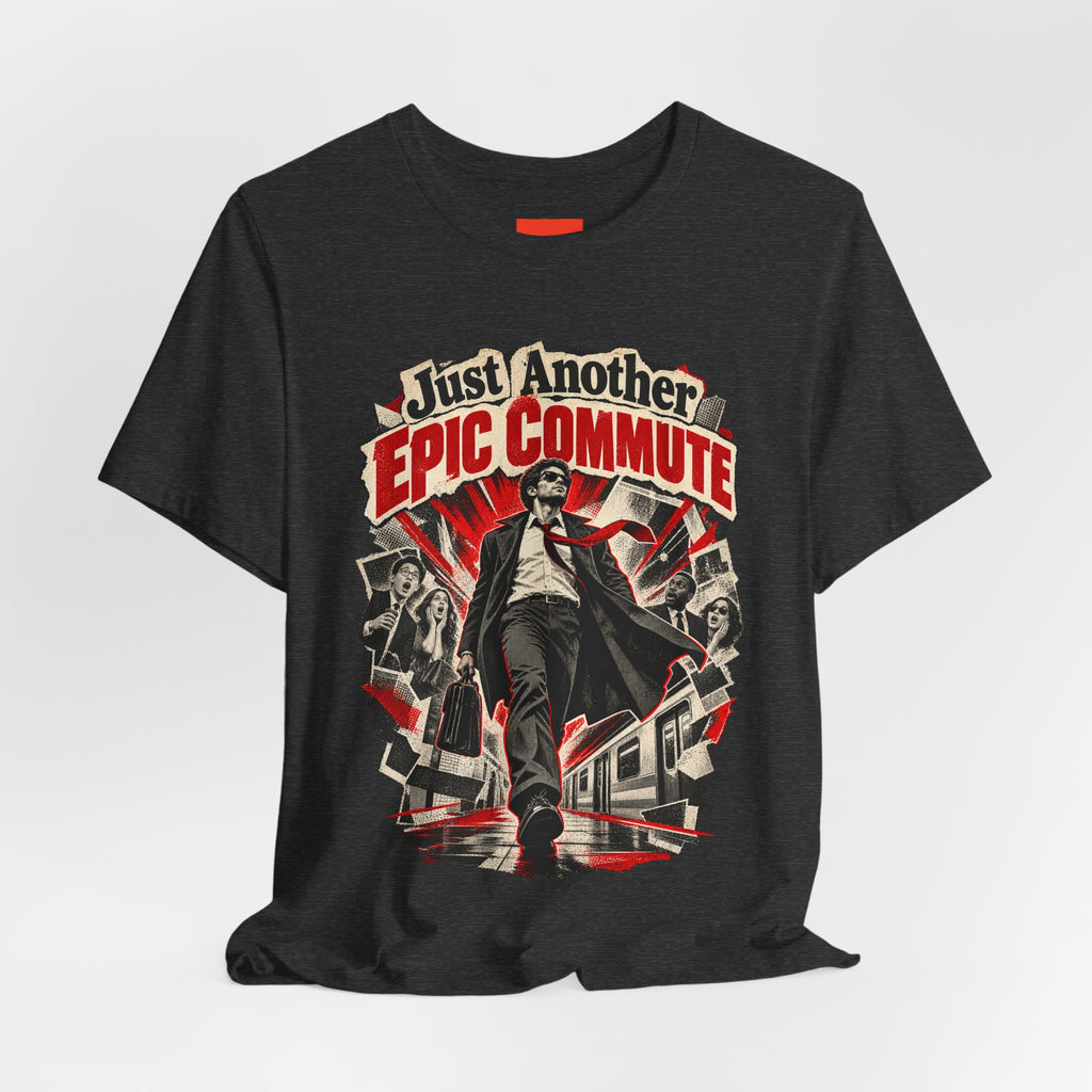 Just Another Epic Commute Funny Commuter T-Shirt