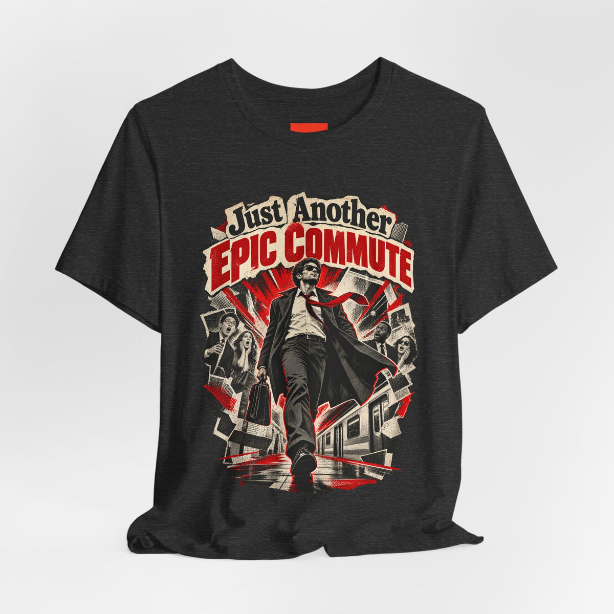 Just Another Epic Commute Funny Commuter T-Shirt