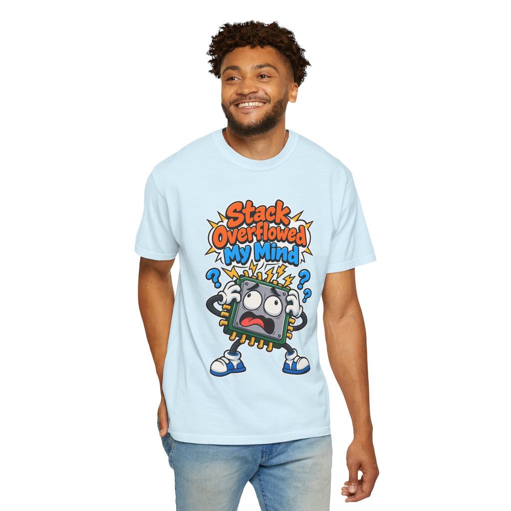 Stack Overflowed My Mind Funny Programmer T-Shirt