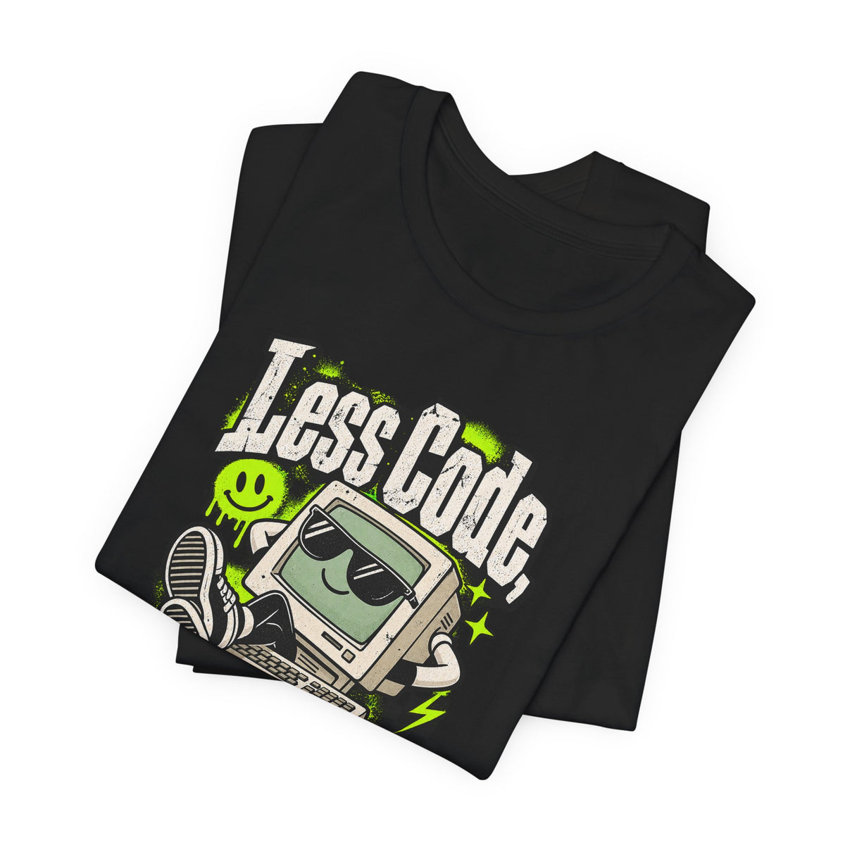 Less Code, More Chill Funny Programmer T-Shirt