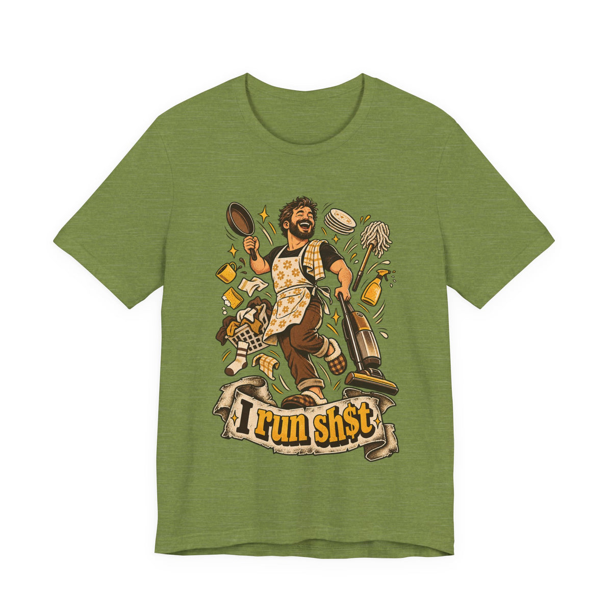 I Run Sh$t Funny Couple T-Shirt